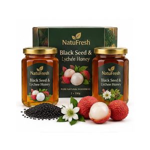 কালোজিরা ও লিচু ফুলের মধুর কম্বো | Black Seed & Lychee Honey