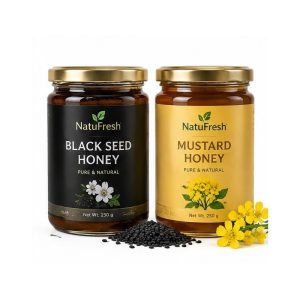 কালোজিরা ও সরিষা ফুলের মধুর কম্বো | Black Seed & Mustard Honey