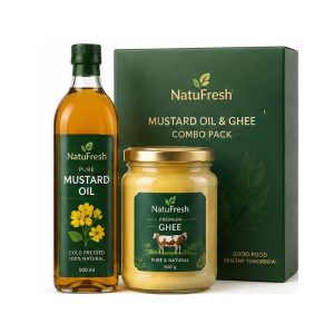 সরিষার তেল ও ঘি (কম্বো) | Mustard Oil and Ghee Combo